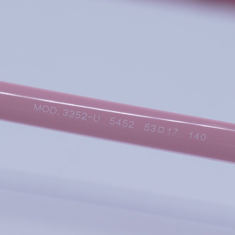 Versace VE3352U 5452 Eyeglasses Pink Bubble Gum 53mm Cat Eye Frame - Picture 7 of 10